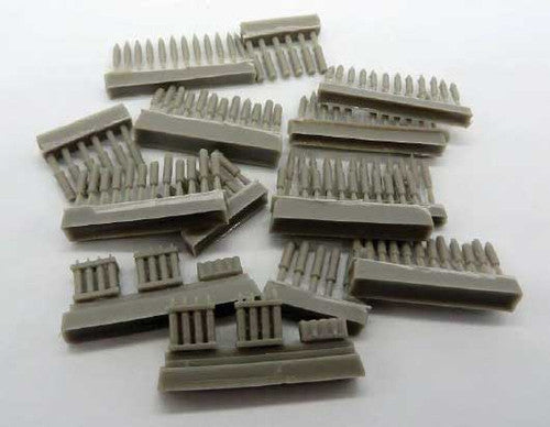 Trident Miniatures HO 96052 155mm Ammunition U.S. Army Resin Castings