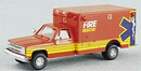 Trident Miniatures HO 90061 Chevrolet Vehicles, Fire/Rescue