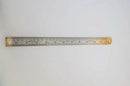 Evergreen Scale Models 78100 12" Steel Ruler, Imperial & Metric 1" 25mm Wide