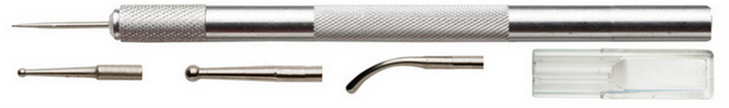 Excel Tools 30605 ALUM BURNISHER W/4tips