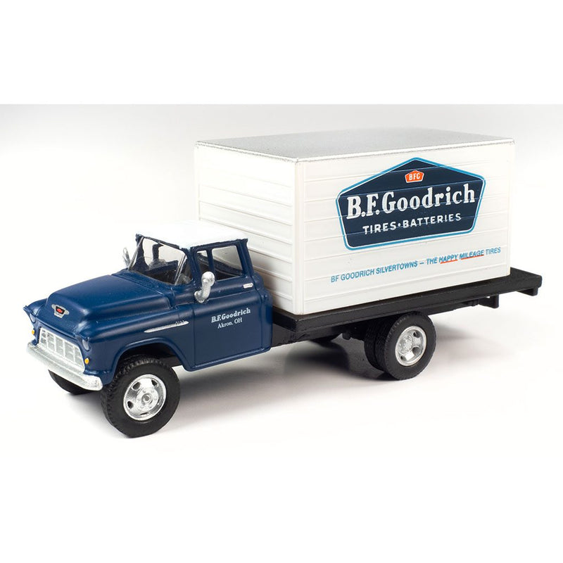 CLASSIC METAL WORKS 30648 1957 CHEVY BOX TRUCK (BF GOODRICH) 1:87 HO SCALE