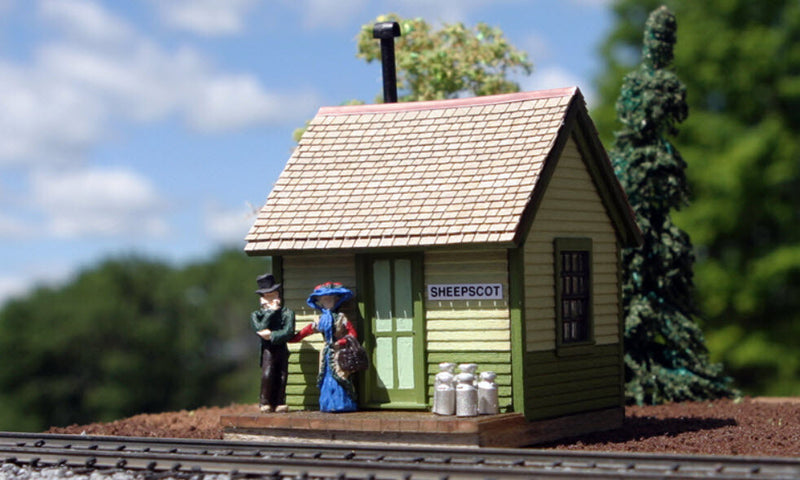 Motrak Models 63011 Sheepscot / Alna Depot Store/Structures, S Scale