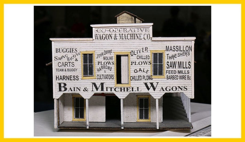 RSlaserKits 3077 Bain & Mitchell Wagon Co., N Scale