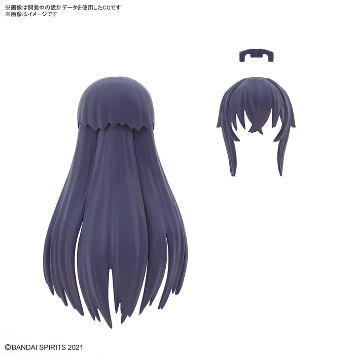 Bandai 9038030 [SET] 30MS Option Hair Style Parts Vol.8