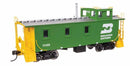 Walthers Proto HO 103256 30' GTW Style Wood Caboose with Offset Coupola, Ready To Run, Burlington Northern
