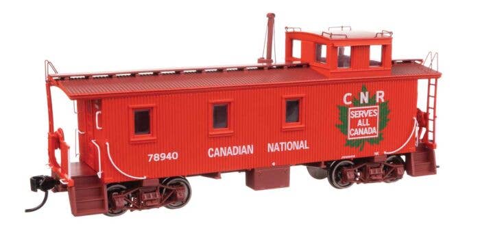 PREORDER Walthers Proto HO 103257 30' GTW Style Wood Caboose with Offset Coupola, Ready To Run, Canadian National