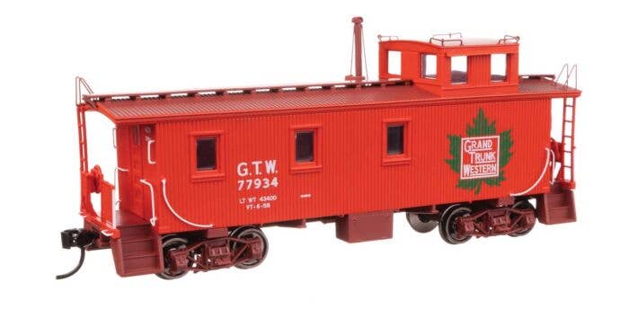 PREORDER Walthers Proto HO 103262 30' GTW Style Wood Caboose with Offset Coupola, Ready To Run, Grand Trunk Western  | 50.98