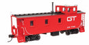 Walthers Proto HO 103263 30' GTW Style Wood Caboose with Offset Coupola, Ready To Run, Grand Trunk Western