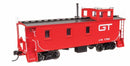 Walthers Proto HO 103264 30' GTW Style Wood Caboose with Offset Coupola, Ready To Run, Grand Trunk Western