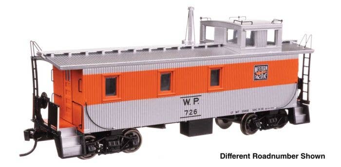PREORDER Walthers Proto HO 103266 30' GTW Style Wood Caboose with Offset Coupola, Ready To Run, Western Pacific