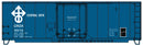 PREORDER Accurail HO 3141 AAR 40' Insulated Plug-Door Boxcar Kit, Central Soya