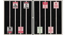 Tichy Train Group 2101 Warning Signs -- 8 Signs, 3 Different Styles, O Scale