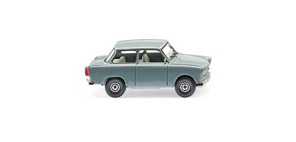 PREORDER Wiking HO 12906 1978-1990 Trabant 601 S 2-Door, Gray | 24.64