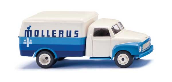 PREORDER Wiking HO 35403 1952 Opel Blitz Round Box Delivery Truck, Mollerus | 30.59
