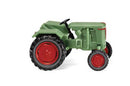 Wiking HO 39801 1951-1952 Normag Factor I Farm Tractor, Reseda Green, Red