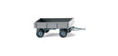 PREORDER Wiking HO 40002 1956-1968 Low-Side Trailer, Alpine Blue-Gray | 13.59