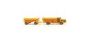 PREORDER Wiking HO 67506 1950-1956 Bussing 8000 Dump Truck with Trailer, Yellow, Black | 50.99