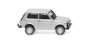 Wiking HO 20803 1994 Lada Niva Station Wagon, Metallic Silver