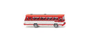 PREORDER Wiking HO 70902 1965 Mercedes-Benz O 302 Bus, Red, Cream | 30.59