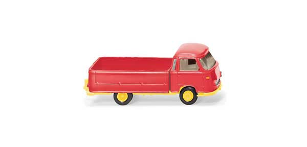 PREORDER Wiking HO 27004 1957 Borgward Low-Side Truck, Red, Yellow | 21.24