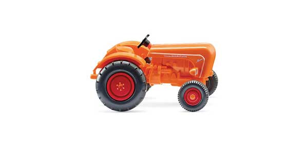 PREORDER Wiking HO 87848 1952-1955 Allgaier Farm Tractor, Yellow, Red | 21.24