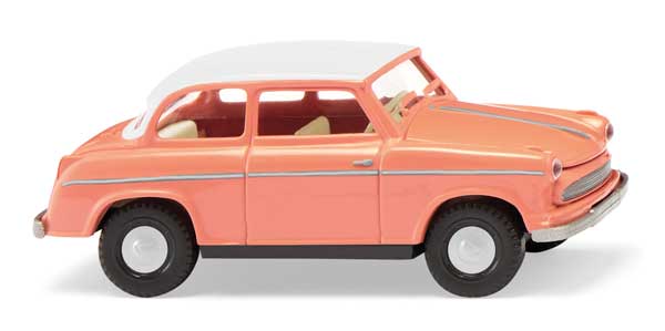 PREORDER Wiking HO 80635 1957 Lloyd Alexander TS 2-Door, Pink | 22.94