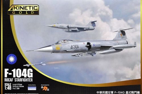 Kinetic Model Kits 48077 1/48 F-104G ROCAF Starfighter