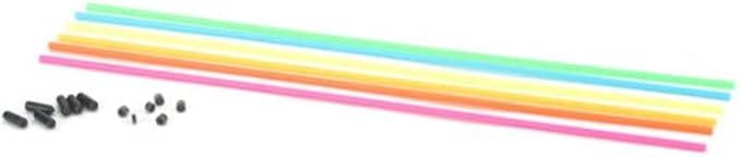 DUB - Du-Bro 2355 Antenna Tube Assortment w/Caps Neon (1set/pkg.)