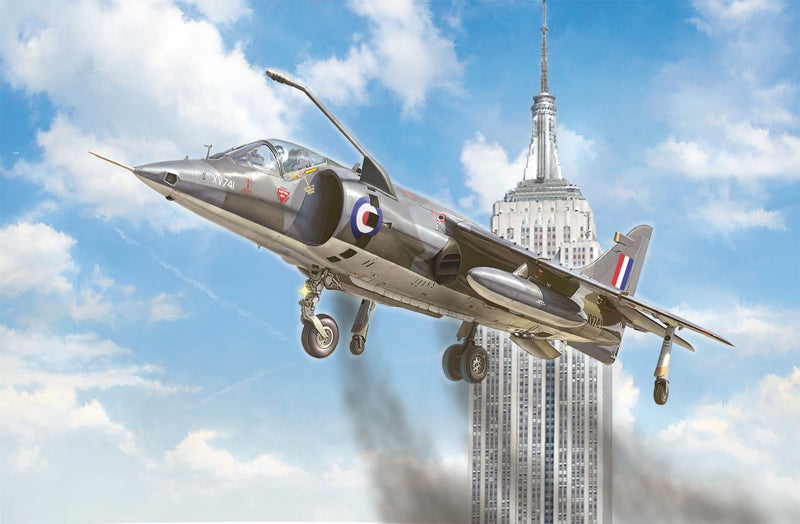 Italeri 1435 - SCALE 1 : 72 HARRIER GR.1 Transatlantic Air Race 50th Ann.