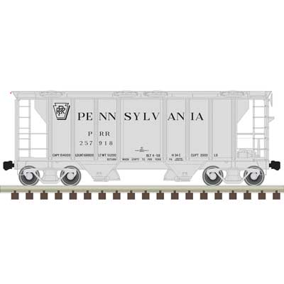 ATLAS 20006567 HO TM PS-2 COVERED HOPPER PENNSYLVANIA