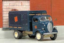PREORDER Sylvan Scale Models HO V-425-1 1938-1939 Ford COE Express Truck with Canvas Cover, Resin Kit, Unpainted, Includes Canadian National Decals for Freight and Express Service