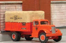 PREORDER Sylvan Scale Models HO V-017-1 1940-1958 White Super Power Express Truck with Canvas Cover, Resin Kit, Unpainted, Includes Canadian National Decals for Freight and Express Service
