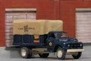 PREORDER Sylvan Scale Models HO V-278-1 1952 Mercury Express Truck with Canvas Cover, Resin Kit, Unpainted, Includes Canadian National Decals for Freight and Express Service