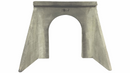 Bachmann Trains HO 32401 Single-Track Tunnel Portal, Concrete (2-Pack)