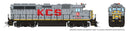 PREORDER Rapido 40039 HO EMD GP40 - Standard DC -- Kansas City Southern