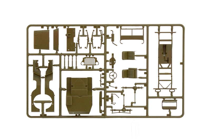 Italeri 326 1/4 ton. 4x4 AMBULANCE JEEP 1:35