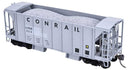 PREORDER Bowser HO 31717 70-Ton 2-Bay Ballast Hopper Kit, LVRR