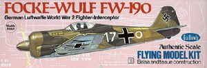 Guillow’s 502 Focke-Wulf 190