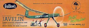 Guillow 603 Javelin