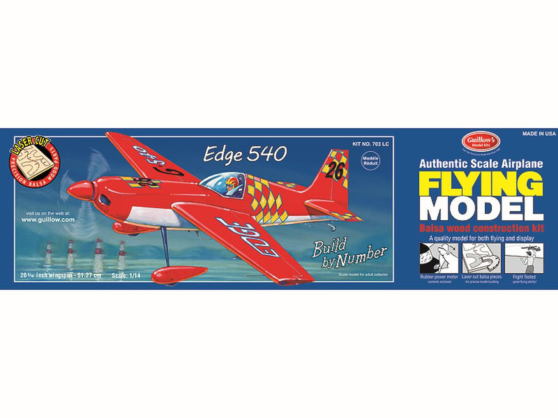 Guillow’s 703 Edge 540