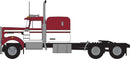 Trainworx N 49042 1970s Kenworth W900 Seminole Tractor with 60" VIT Sleeper Cab, Assembled, Red, White