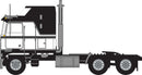 Trainworx N 41065 1970s Kenworth K100 Potomac Tractor with Aerodyne Sleeper Cab, Assembled, Black, White