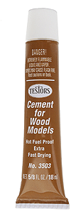 Rust-oleum 3503X Finished-Product Cement Adhesives, Wood Formula A (Extra-Fast-Drying), 5/8oz 18.5mL, Tube