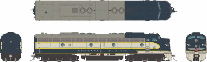 PREORDER Rapido 28086 HO EMD E8A - Standard DC -- Missouri Pacific