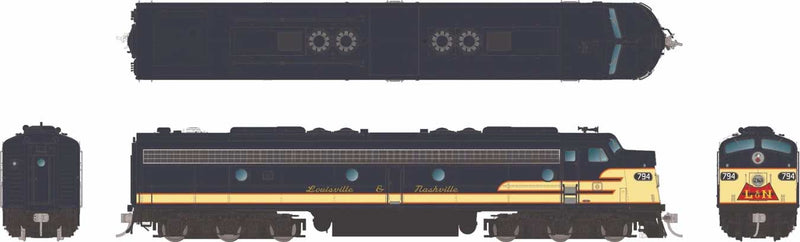 PREORDER Rapido 28081 HO EMD E8A - Standard DC -- Louisville & Nashville