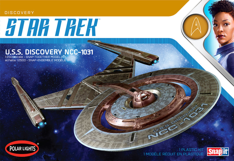 Polar Lights 1/2500 961 Star Trek: Discorvery, USS Discovery NCC-1031 (Snap Kit)