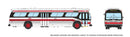 Rapido 751105 HO 1959-1986 GM New Look/Fishbowl Bus - Deluxe Lighted - Assembled -- Toronto Transit Commission TTC