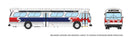 PREORDER Rapido 753163 HO 1959-1986 GM New Look/Fishbowl Bus - Deluxe Lighted - Assembled -- Philadelphia SEPTA