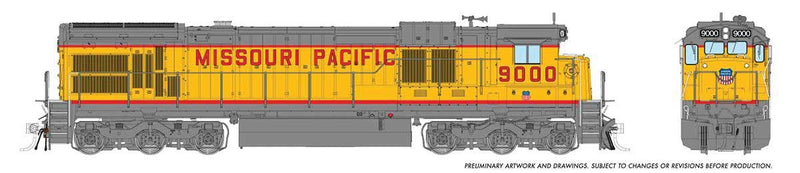 PREORDER Rapido 42115 HO GE C36-7 - Standard DC -- Missouri Pacific