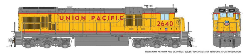 PREORDER Rapido 42626 HO GE C36-7 - Sound and DCC -- Union Pacific